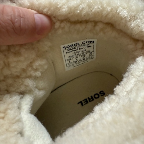 NEW Sorel Joan Of Arctic Cozy Wedge SIZE 6 - Picture 4 of 5